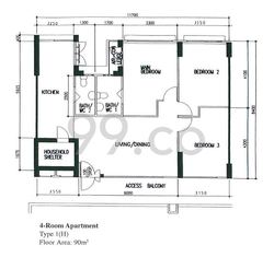 Blk 418 Canberra Road (Sembawang), HDB 4 Rooms #170210002
